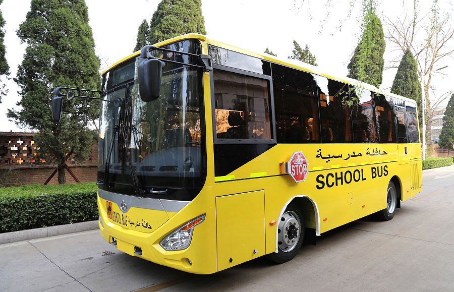 School Buses with Rear engine